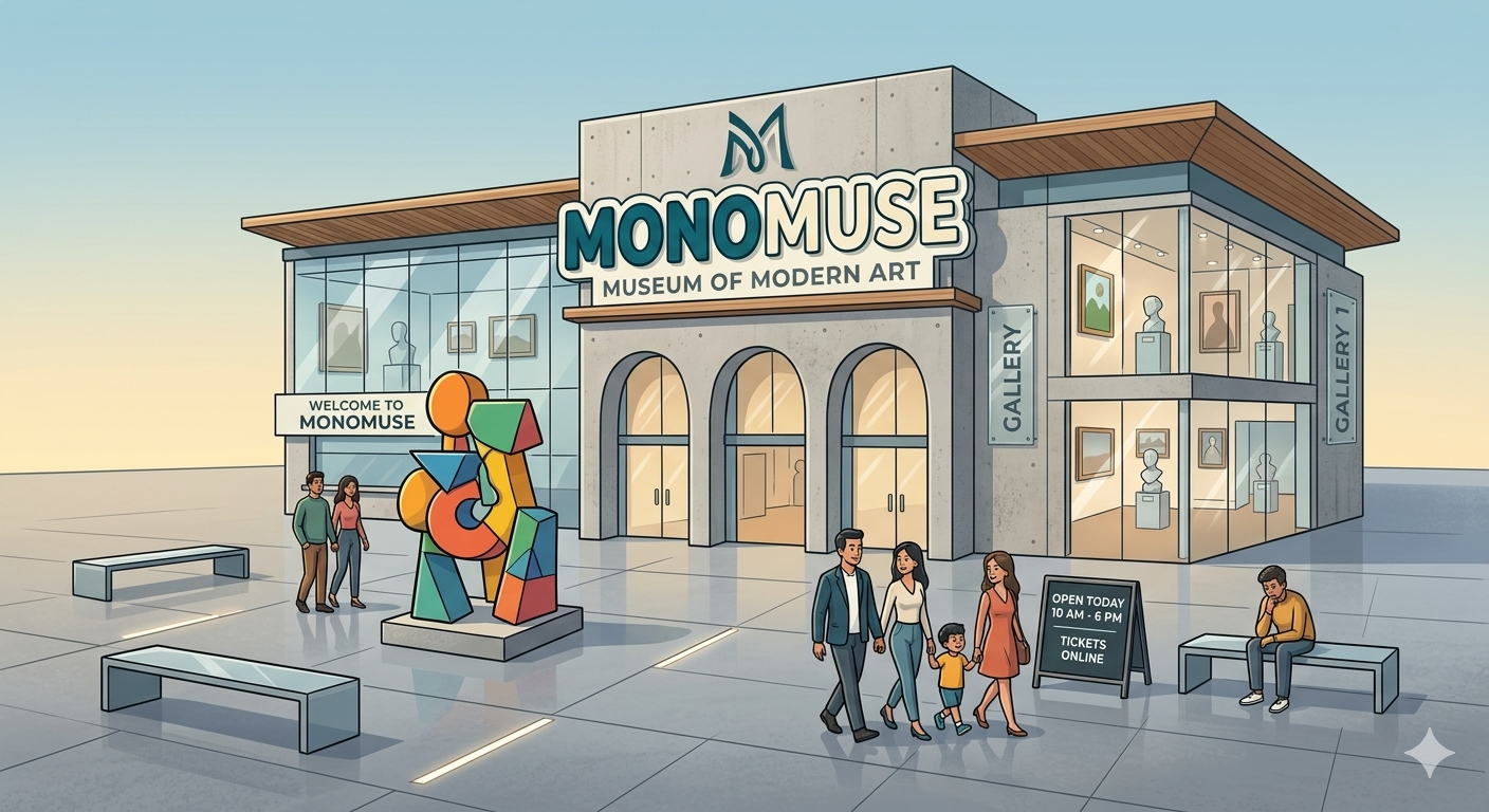 MonoMuse Museum exterior view